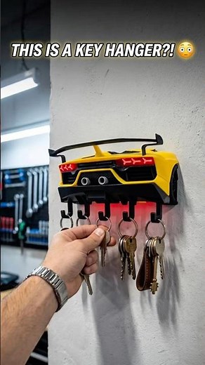 I 3D Printed A Lamborghini Key Hanger 😳🔥