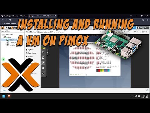 Installing and Running a VM on Pimox [Proxmox for ARM]