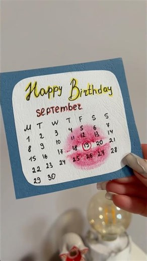 DIY Happy Birthday card🫶🏼💋#diy #foryou #paper #origami #imcookicooki