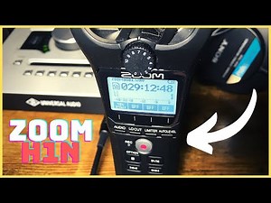 ZOOM H1n Handy Recorder for Voiceover Recordings, Live Streaming, Podcasting, Narration | Test Demo