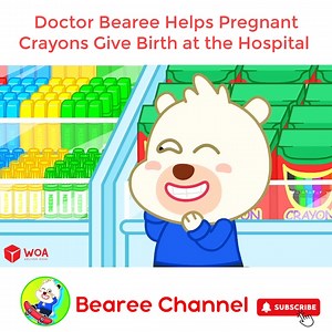 36K views · 6.6K reactions | Bearee finds the bride crayon #WOANETWORK | Wolfoo Nursery Rhymes | Facebook