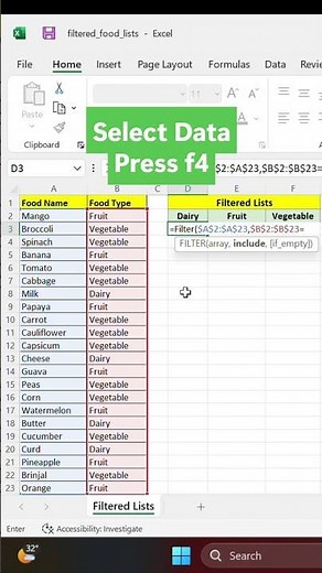 How to Auto-Extract & Filter Spreadsheet Data Fast in Excel 📊⚡