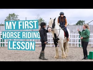 My First Horse Riding Lesson | Cherry Wallis