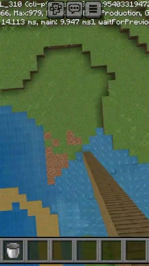 #100 block water bucket MLG