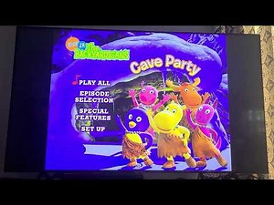 The Backyardigans Cave Party 2006 DVD Menu Walk-through