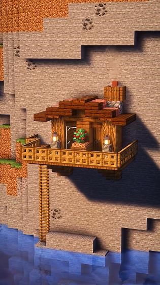 How to build a simple hillside base in Minecraft