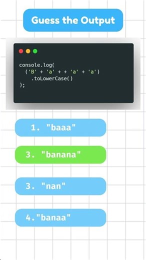 95% of Developers Guess This Wrong! #coding #javascript #programming
