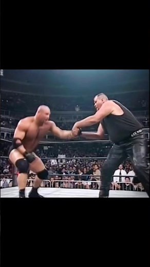 Goldberg's Massive Spear to Big Boss Man (Ray Traylor) 🔥