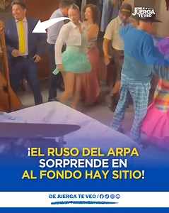 687K views · 8.8K reactions | ¡Rusmell Espinoza Ruso del Arpa sorprende en Al Fondo Hay Sitio! ✨ La música andina fue la gran protagonista en el cumpleaños de Don Gilberto, con la participación especial de Rusmell Espinoza El Ruso del Arpa. Su presencia escénica hicieron de esta celebración un momento inolvidable en la serie. ¡Felicidades Ruso! De Juerga Te Veo | De Juerga Te Veo | Facebook