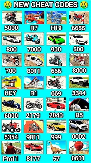 all Cheat Codes video 😱 #shorts