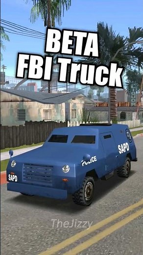How To Get FBI Truck in GTA San Andreas (BETA Vehicle)