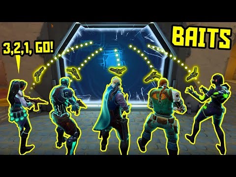 What a 200 IQ Valorant Bait Looks Like...