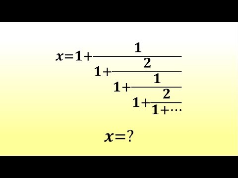 An Amazing Continued Fraction | Give It A Try!