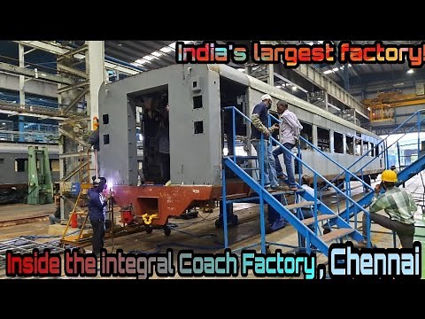 A virtual Tour to Integral coach factory,Chennai|India's largest coach manufacturer|inside the ICF