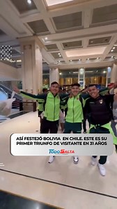 32K views · 406 reactions | Así fue la locura de Bolivia tras ganarle como visitante a Chile después de 31 años, La Verde volvió a sumar de a tres fuera de su casa. #salta #argentina #chile #bolivia | Todo Salta Noticias | Facebook