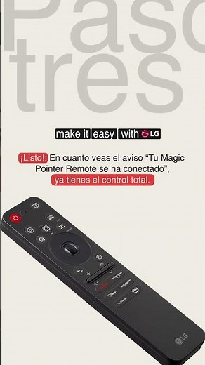 Más fácil con LG | Cómo conectar el Magic Pointer Remote a tu TV | LG España #home #lifesgood #LGTV