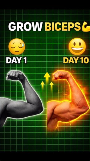 Biceps Ko Bada Kaise Kare 💪 | 3 Best Exercises 🔥|| Biceps Workout || #shorts #shorts feed #biceps