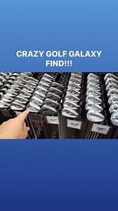 Crazy Golf Galaxy Find! #golf #golflife #golfing #golfswing #reseller #business | Stacked Golf