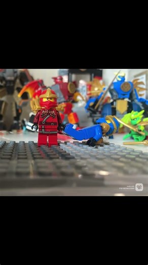 Kai VS Jay! | Lego Ninjago Stop Motion Video #edit #ninjago #stopmotion #kai #jay