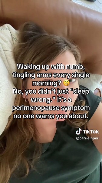 Perimenopause Numb Arms: Why They Fall Asleep Overnight