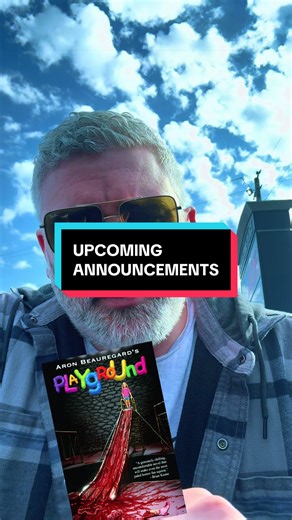 Hope you all are doing well! Looking forward to discussing all the upcoming details very soon! Thanks again for checking out Homewreckers! #aronbeauregard #horrorbooks #playground #reading #horror