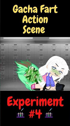 ✨Gacha Fart Action Scene 😮‍💨 Gassy #shorts