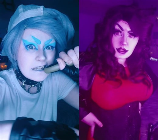 #duet with @emblem.cosplays | Yes ma'am~ | #fridaynightfunkin #mommymearest #fridaynightfunkincosplay #fridaynightfunkinbf #fridaynightfunkinmom #fnf