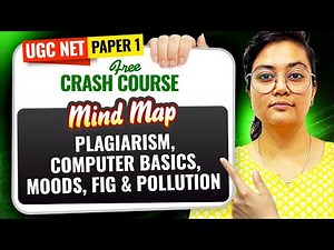 UGC NET Paper 1 | Plagiarism, Computer Basics, Moods, Figures & Pollution | Aditi Mam