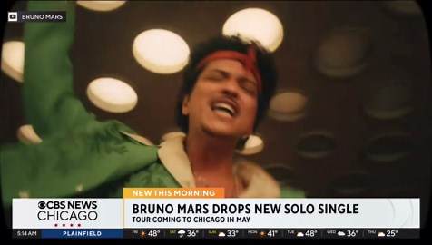 Bruno Mars drops new solo single