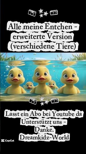 Alle meine Entchen 🦆 | Erweiterte Version mit vielen Tieren | Kinderlied Deutsch #kinderlied