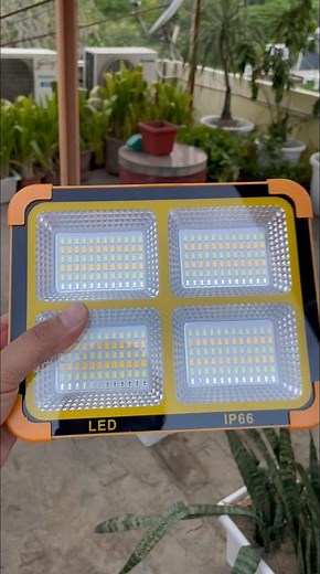 All-in-One Solar Flood Light Review | Bright Outdoor Security Light | Real Day & Night Test