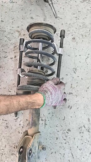 mg front shock absorber changing #automotive #mechanic #auto #car | Autotech