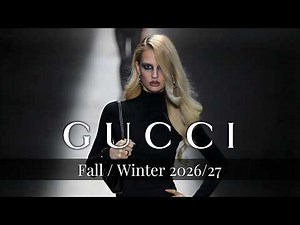Gucci Fall/Winter 2026/27 Fashion Show | Milan Fashion Week