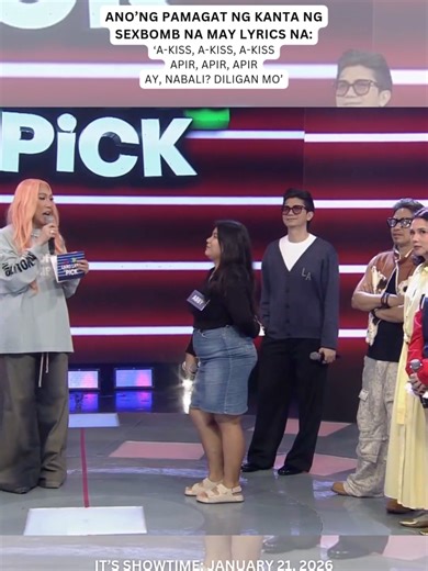 Vice Ganda's Jackpot Question Challenge on It's Showtime