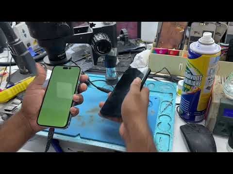 iPhone 14 pro max grren screen problem repair #biplobtcs