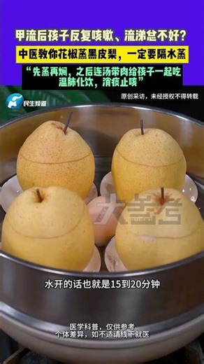 Is your child experiencing persistent cough and runny nose after contracting H1N1? Traditional Ch...