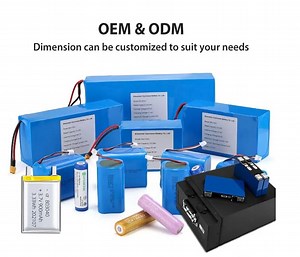 [Hot Item] Customized 18650 Battery Lithium Ion Batteries Pack Li Ion 12V 36V 48V 18650 Battery Pack