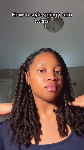 Springy Afro Twist Hairstyles: Top Styling Ideas