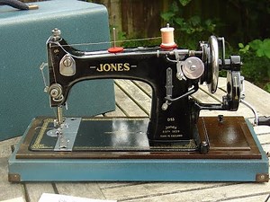 Jones D53 hand crank sewing machine