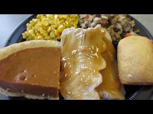 Boston Market Thanksgiving Turkey Stuffing Sweet Corn Cornbread Pumpkin Pie San Francisco California