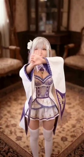 週の始まり月曜日ー！憂鬱なげつようびもこれみて元気だしてー！ #リゼロ #140cmコスプレイヤー #低身長女子