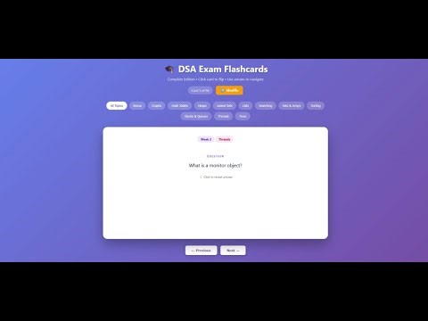 Data structures and algorithms What is a monitor object?