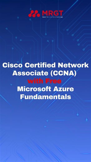 🚀 Boost Your IT Career with CCNA Free AZ-900 Training! 💻 Enroll in our Cisco Certified Network Associate (CCNA) training and get Microsoft AZ-900 (Azure Fundamentals) training absolutely FREE! 🎯 🎓 Training Highlights: ✅ Certified & Experienced Instructors ✅ Hands-on Practical Labs ✅ Training Completion Certificate ✅ Career Guidance & Discounted Exam Vouchers 📋 Training Registration Link: 👉 https://forms.office.com/r/MCkEydkzxt 📞 For Any Query, Contact Us: 📱 WhatsApp / Calling: 92 309 427