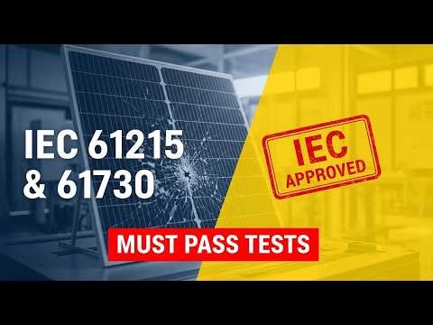 Before a Solar Panel Goes to Market: IEC Testing for Silicon Solar Cells (Hindi)