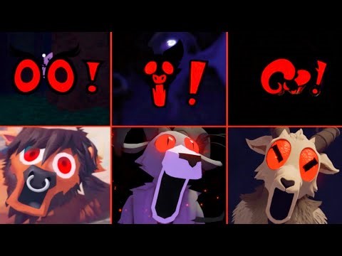 BAT vs OWL vs DEER vs RAM vs GOAT vs BOAR & WOLF 99 Nights MORE DIFFERENT JUMPSCARES | ROBLOX GAME