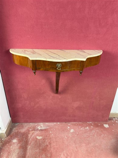 Mid-century Italian Console Table With Marble Top, 1950s - Etsy