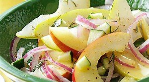 236K views · 2.1K reactions | This fun combination of ingredients comes together beautifully in one flavor-packed dish.  Fresh Apple & Pear Salad FULL RECIPE —> https://trib.al/bzxCA02 | The Chef's Hat | Facebook