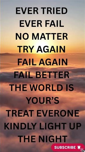 Cloud Vews, Inspirational Quotes with powerfull thought