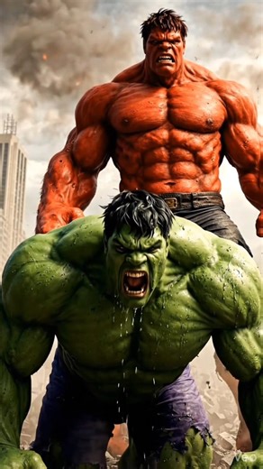 Is Red Hulk Stronger Than Hulk? Full Story Revealed! 🤯🔥
