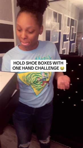 ONE HAND SHOE CHALLENGE 😭 #challenge #workout #funny #viral #game #trending #family